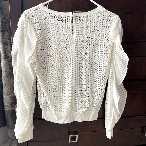 Womens Blouse in Ivory - Express - Size XS - Picture 2 of 2